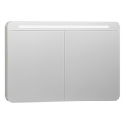 Зеркало-шкаф VitrA Nest Trendy 100 см с подсветкой белый глянец