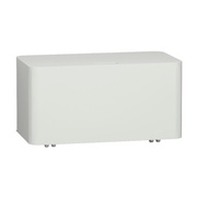 Тумба VitrA Nest Trendy 80 см на колесиках белый глянец
