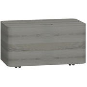 Тумба VitrA Nest Trendy 100 см на колесиках серый дуб