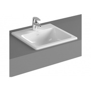 Раковина Vitra S20 5463B003-0001 45 см накладная квадратная