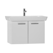 Тумба с раковиной VitrA S20 85 см белый глянец