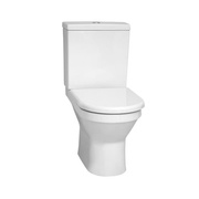 Унитаз-моноблок VitrA S50 Rim-Ex с горизонтальным выпуском открытого исполнения