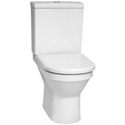 Унитаз-компакт Vitra S50 9821B003-7200 безободковый с сиденьем микролифт, механизм Geberit