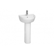 Раковина VitrA S50 45 см, с отверстием по центру под смеситель, с боковыми отверстиями