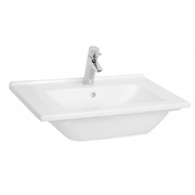 Раковина VitrA S50 60 см, Vanity, с отверстием по центру под смеситель, с боковыми отверстиями