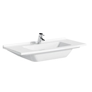 Раковина VitrA S50 100 см, Vanity с отверстием под смеситель, перелив