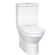 Унитаз напольный VitrA S50 65.5 см без бачка и сиденья с универсальным выходом без трубы для биде