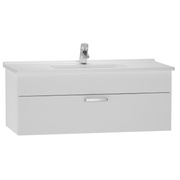 Тумба с раковиной VitrA S50 120 см белый глянец
