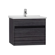 Тумба с раковиной Vitra S50+ 54737 60 см черный текстурный