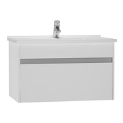 Тумба с раковиной Vitra S50+ 54738 80 см белый глянец