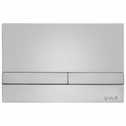 Кнопка смыва VitrA Select двойная, стекло, хром