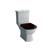 Унитаз напольный Vitra Serenada 9722B003-7204 + бачок с механизмом смыва Geberit + сиденье дерево