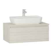 Тумба для раковины VitrA Shift + 80x45.5x34 см без отверстия ясень пластик