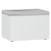 Тумба VitrA Shift + на колесиках белый акрил