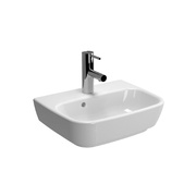 Раковина VitrA Shift 45 см отверстие для смесителя посередине, с боковыми отверстиями