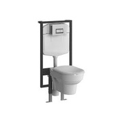 Комплект VitrA Step инсталляции с унитазом, сиденье микролифт