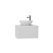Тумба для раковины VitrA System Fit 60x47x37.5 см белый глянец профиль-ручка