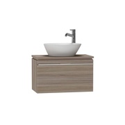 Тумба для раковины VitrA System Fit 60x47x37.5 см серый дуб профиль-ручка