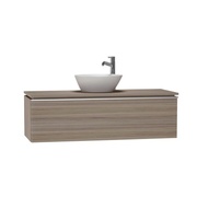 Тумба для раковины VitrA System Fit 120x53x37.5 см серый дуб профиль-ручка