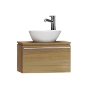 Тумба для раковины VitrA System Fit 60x47x37.5 см натуральное дерево ручка