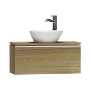 Тумба для раковины VitrA System Fit 100x47x37.5 см металлик серый профиль-ручка