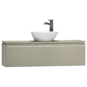 Тумба для раковины VitrA System Fit 120x47x37.5 см металлик серый ручка