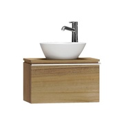 Тумба для раковины VitrA System Fit 60x53x37.5 см натуральное дерево профиль-ручка