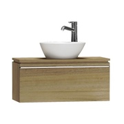 Тумба для раковины VitrA System Fit 80x53x37.5 см натуральное дерево ручка