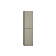 Шкаф-пенал VitrA System Fit высокий профиль-ручка металлик серый правый