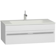 Тумба с раковиной VitrA System Infinit 100 см C белый глянец