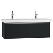 Тумба с раковиной VitrA T4 130 см серый матовый