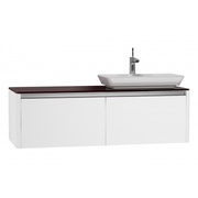 Тумба для раковины VitrA T4 130 см белый глянец