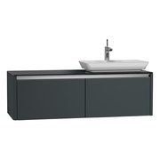 Тумба для раковины VitrA T4 130 см серый матовый