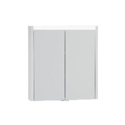 Зеркало-шкаф VitrA T4 70 см с освещением белый глянец