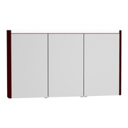 Зеркало-шкаф VitrA T4 130 см с освещением серый матовый