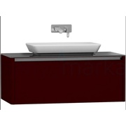 Тумба для раковины VitrA T4 100 см бургундский матовый