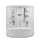 Душевая кабина VitrA Thera S2 130x130x215 см Duo Soft