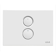 Кнопка смыва Vitra Twin белая