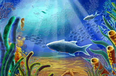3D плитка Настенное 3D панно Морской свет