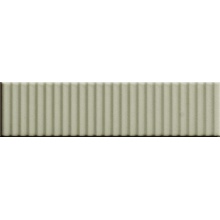 41zero42 Biscuit 4100686 Strip Salvia Настенная плитка 5x20 см, для ванной, стиль: современный, цвет: зеленый, Италия, под камень  - фото 1 - фото 1