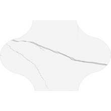 41zero42 Mate 4100080 Фес Белый Мрамор Напольная плитка 15x24,5 см, Италия - фото 1 - фото 1