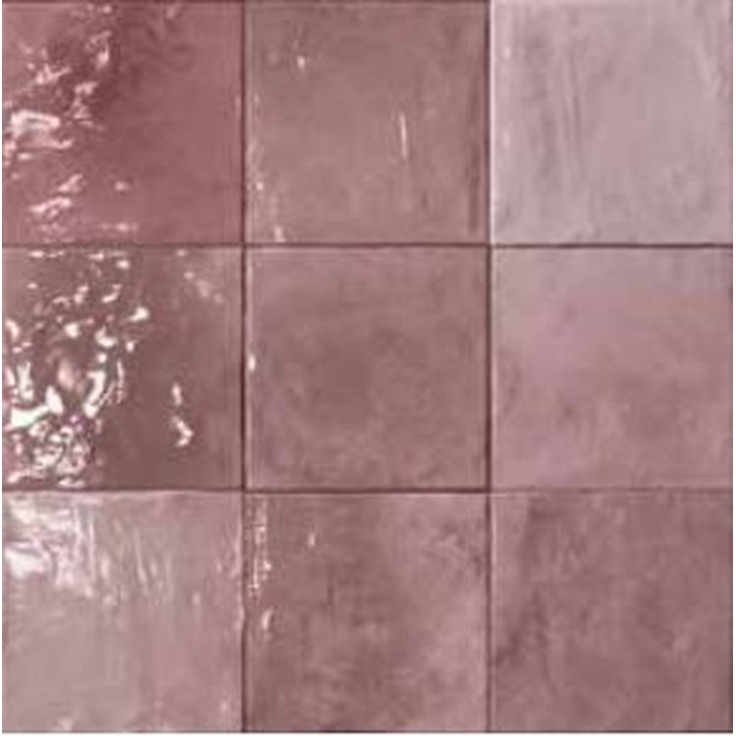 ABK Poetry Colors 0011530 Blush Настенная плитка 10x10 см, Италия, под камень  - фото 1