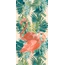 ABK Wide & Style 0007267 Tropical Flamingo Декор 160x320 см, Италия, под обои  - фото 1