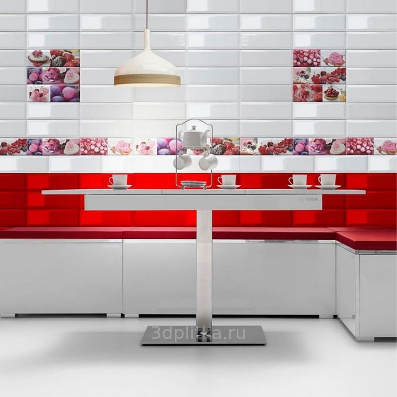 Absolut Keramika Monocolor 10x10, керамика, Испания, под обои  - фото интерьера 1