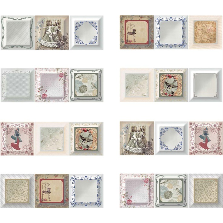 Absolut Keramika Monocolor AK1206 Cube Vintage Декор 10x30 см, Испания, под обои  - фото 1