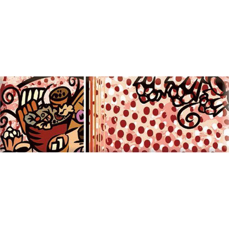 Absolut Keramika Monocolor AK1139 Tapas 02 Декор 10x30 см, Испания, под обои  - фото 1