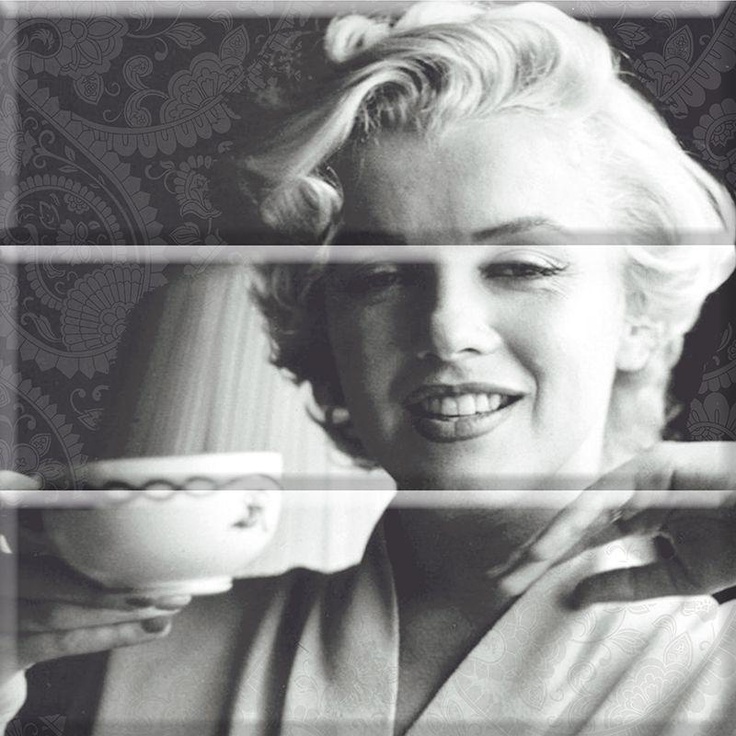 Absolut Keramika Monocolor AK1080 Composicion Marylin Панно 30x30 см, Испания, под обои  - фото 1