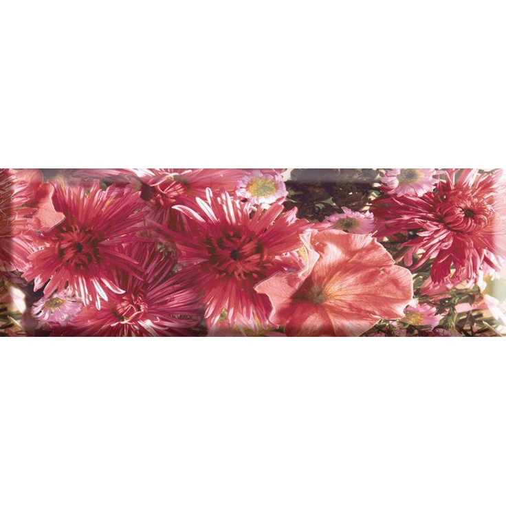 Absolut Keramika Monocolor AK0821 Wine 03 A Декор 10x30 см, Испания, под обои  - фото 1