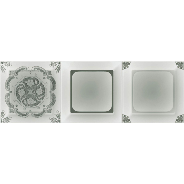 Absolut Keramika Monocolor AK0544 Cube Botella Декор 10x30 см, Испания, под обои  - фото 1