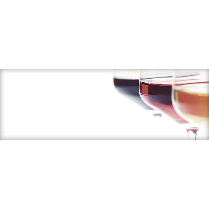 Absolut Keramika Monocolor AK0653 Wine 02 B Декор 10x30 см, Испания, под обои  - фото 1